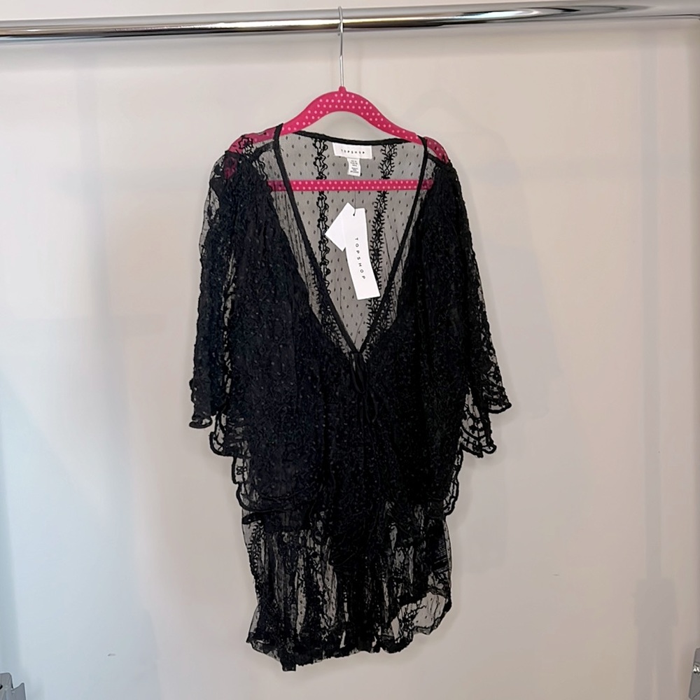 NWT Topshop lace top